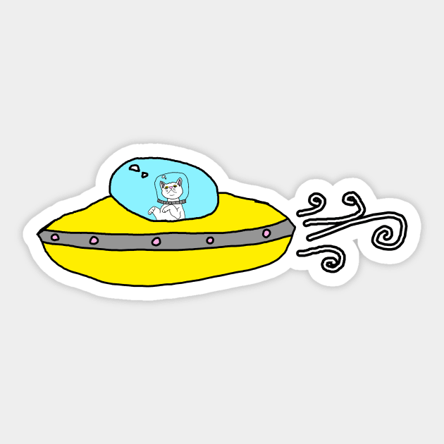 Haku Ufo Sticker by DarkwingDave